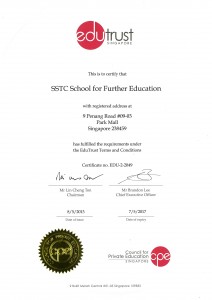 SSTC EDUTRUST Certification